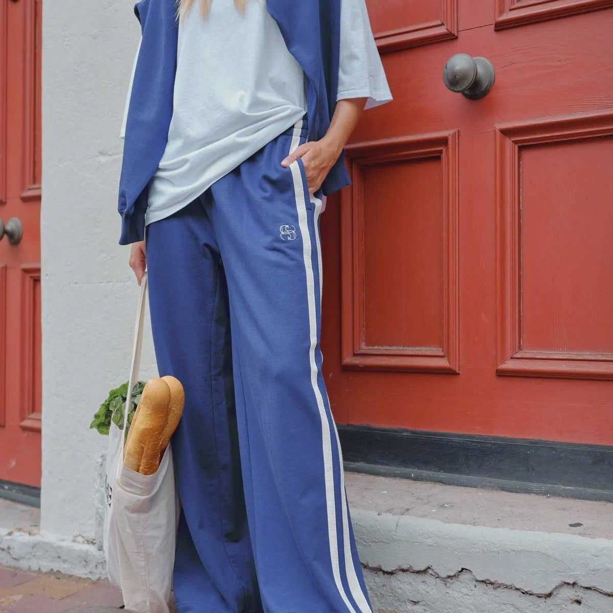 Gigi Wide Leg Trackpants-Ceres Life-Lot 39 Store & Cafe