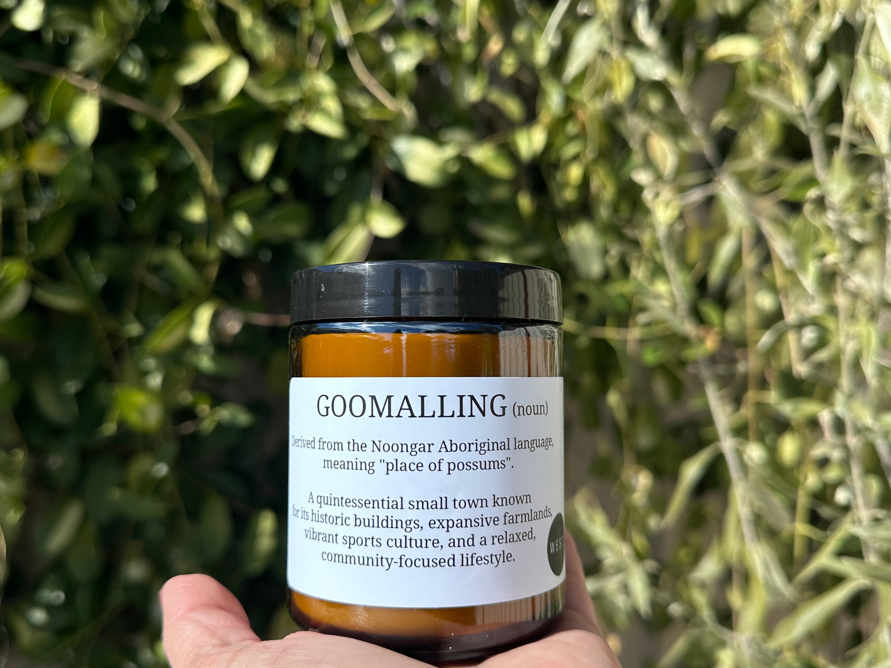 Goomalling Dictionary Candles-West Candles-Lot 39 Store & Cafe