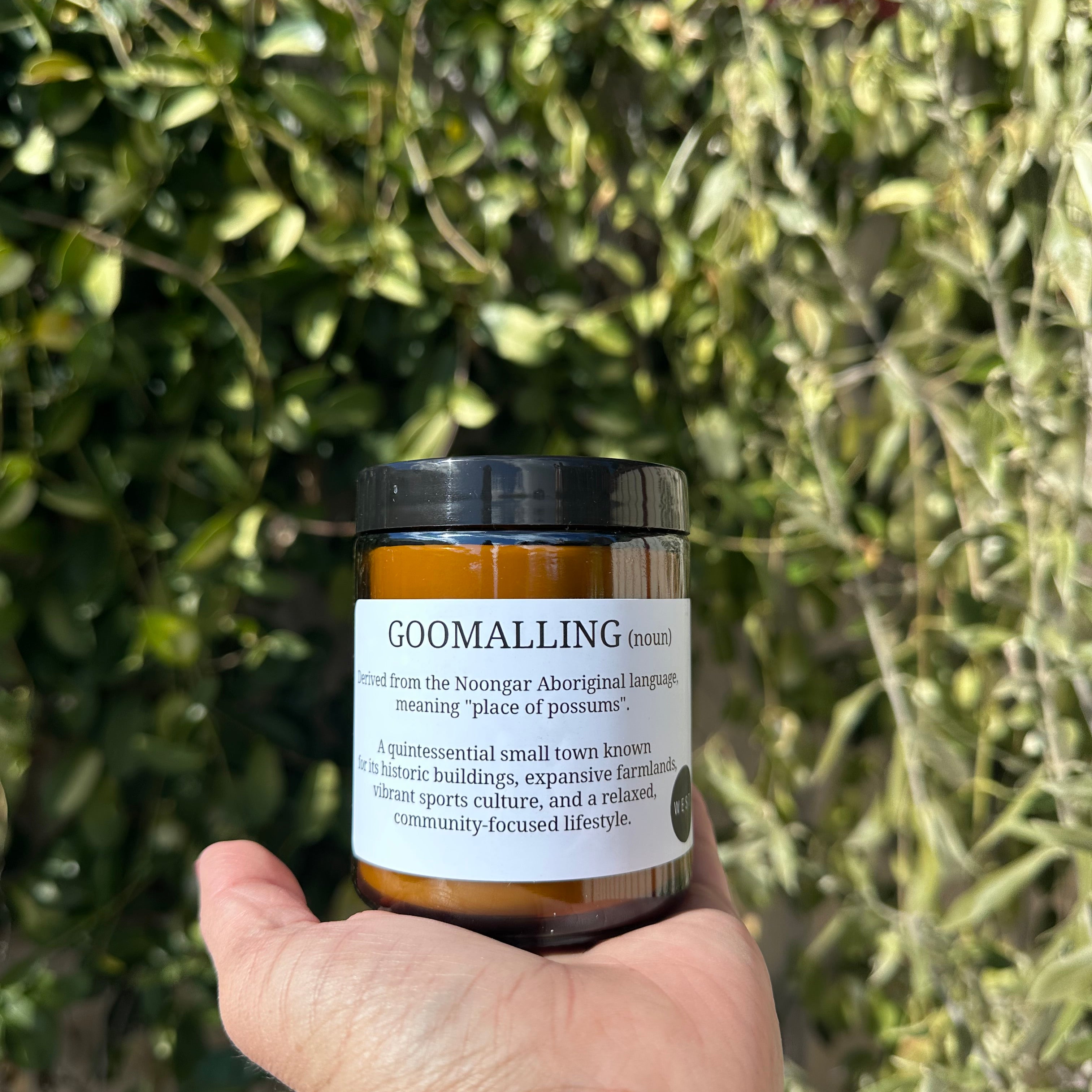 Goomalling Dictionary Candles-West Candles-Lot 39 Store & Cafe