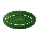 Green Scallop Platter-In to the Roundhouse-Lot 39 Store & Cafe