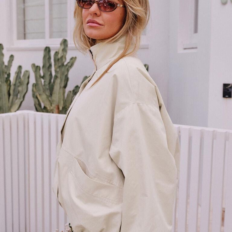 Gwen Bubble Jacket - Putty-Ceres Life-Lot 39 Store & Cafe
