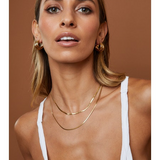 Hailey Snake Necklace-Porter-Lot 39 Store & Cafe