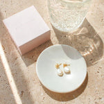 Halcyon Small Pearl Earrings-Murkani Jewellery-Lot 39 Store & Cafe