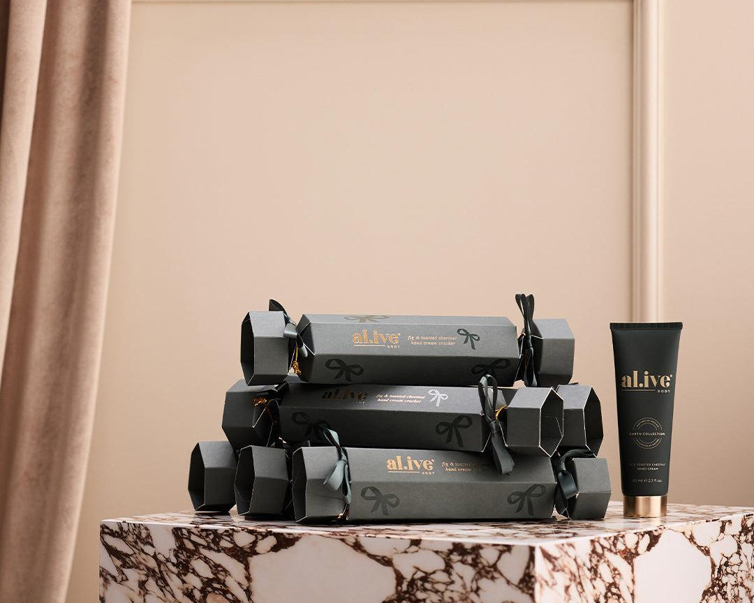 Hand Cream Cracker Set - Fig & Toasted Chestnut-al.ive-Lot 39 Store & Cafe