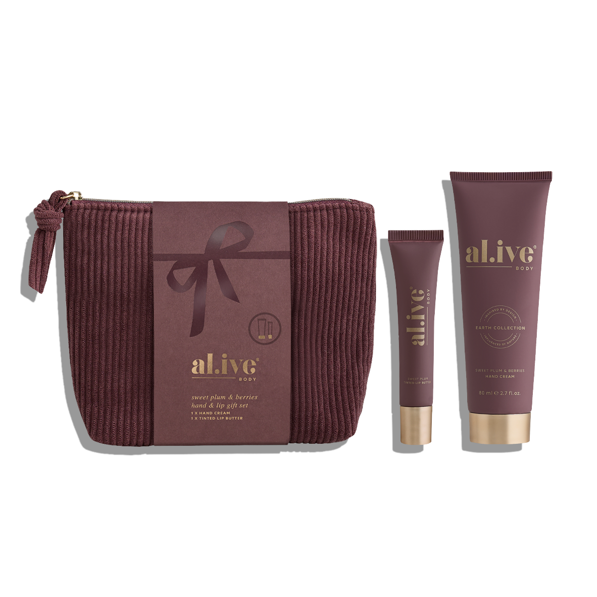 Hand & Lip Gift Set - Sweet Plum & Berries-al.ive-Lot 39 Store & Cafe