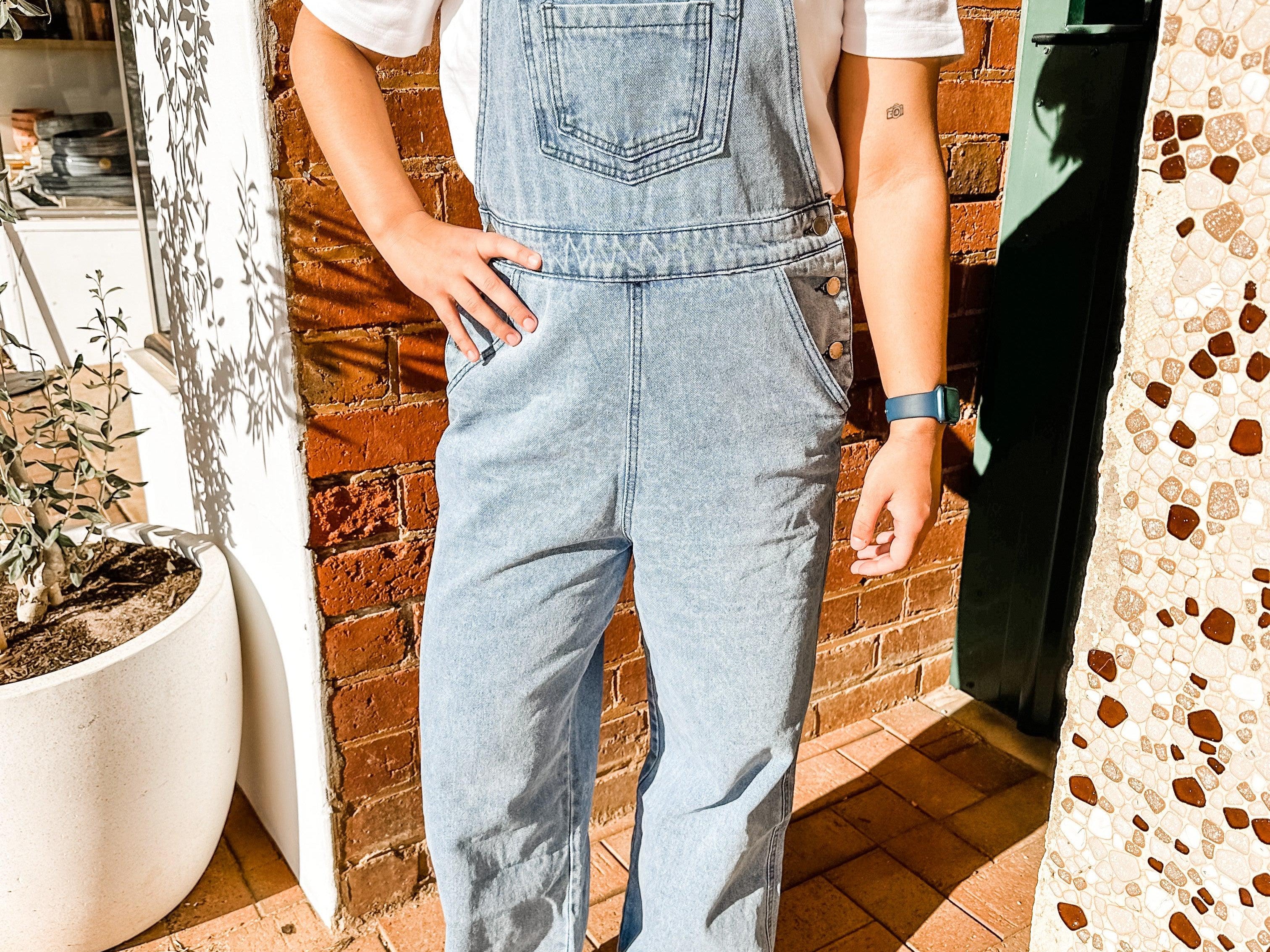 Heart Denim Overalls-Paper Heart-Lot 39 Store & Cafe