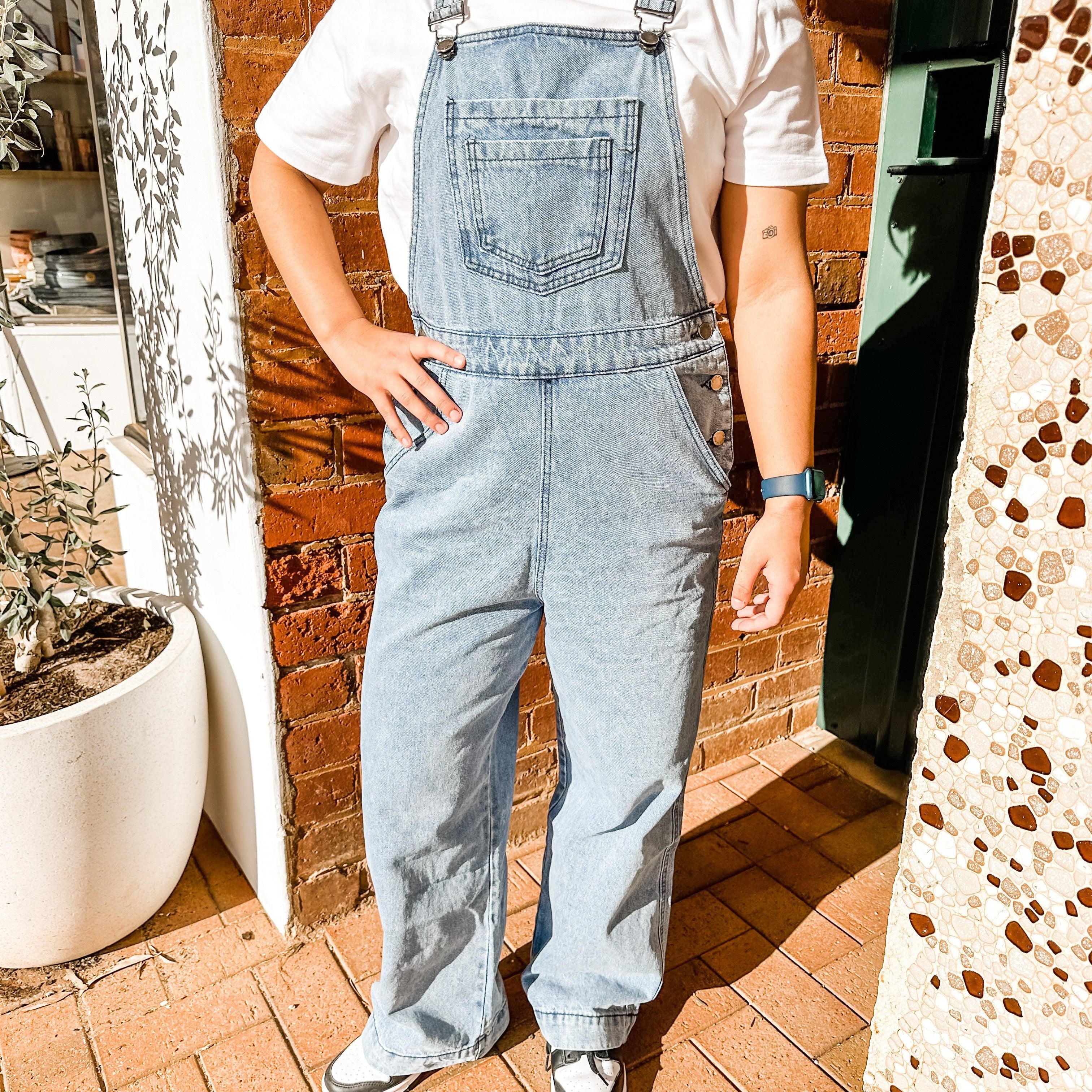 Heart Denim Overalls-Paper Heart-Lot 39 Store & Cafe