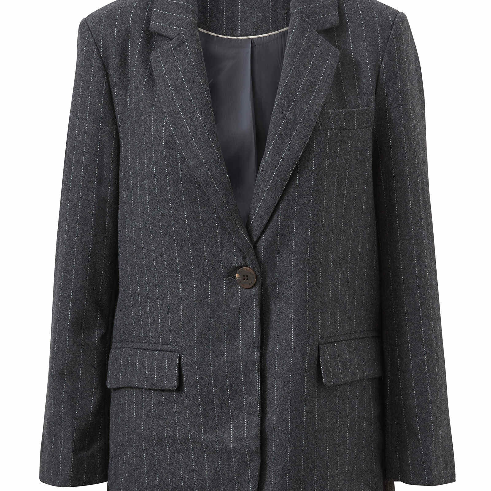 Heritage Blazer - Charcoal Pinstripe-Ceres Life-Lot 39 Store & Cafe
