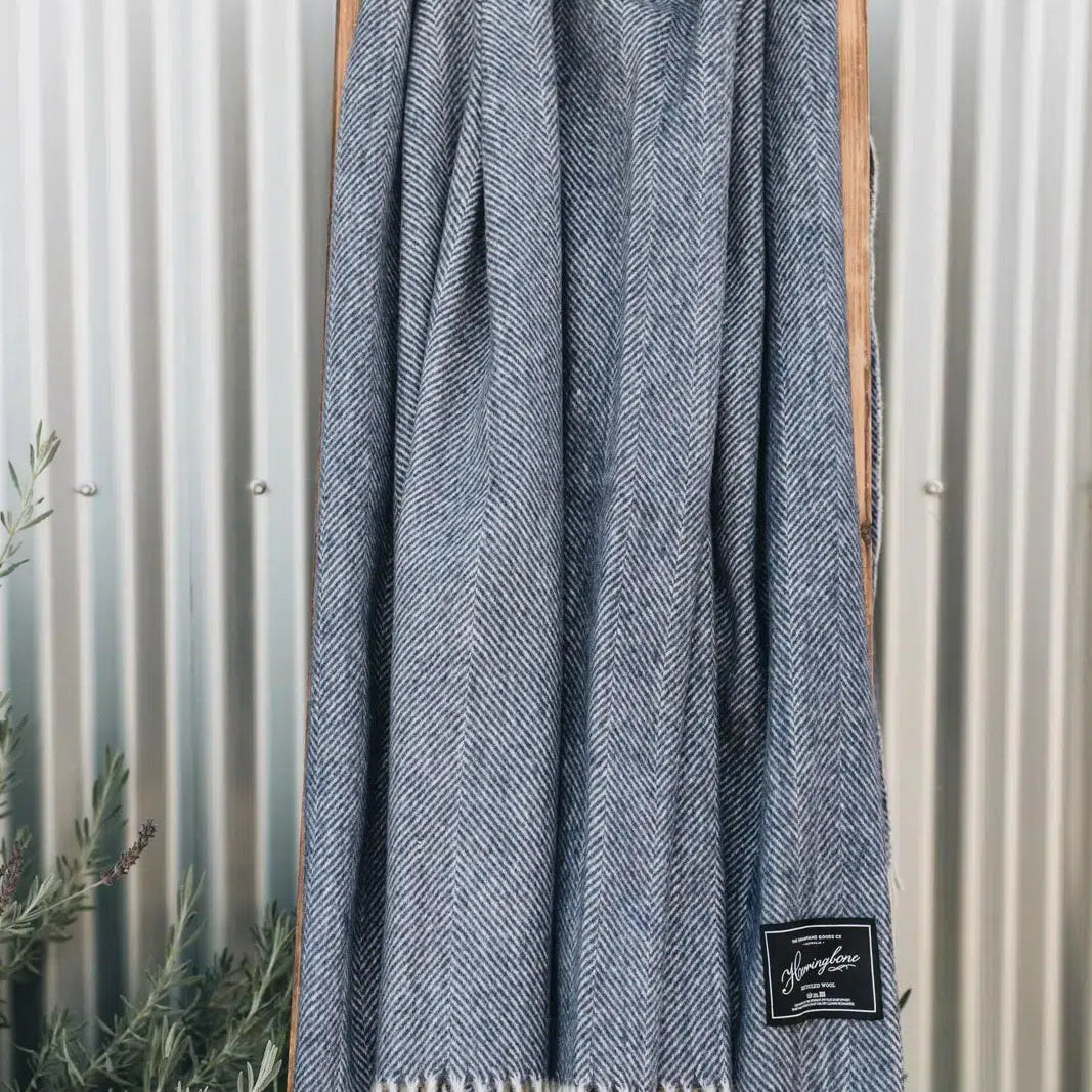 Herringbone Collection Blankets-Grampians Goods Co-Lot 39 Store & Cafe