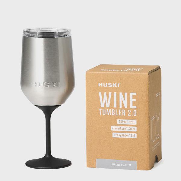 Huski Wine Tumbler - Brushed Stainless-Huski-Lot 39 Store & Cafe