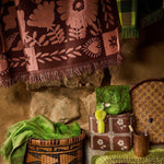 Indiana Bath Sheet - Carnelian-Sage & Clare-Lot 39 Store & Cafe