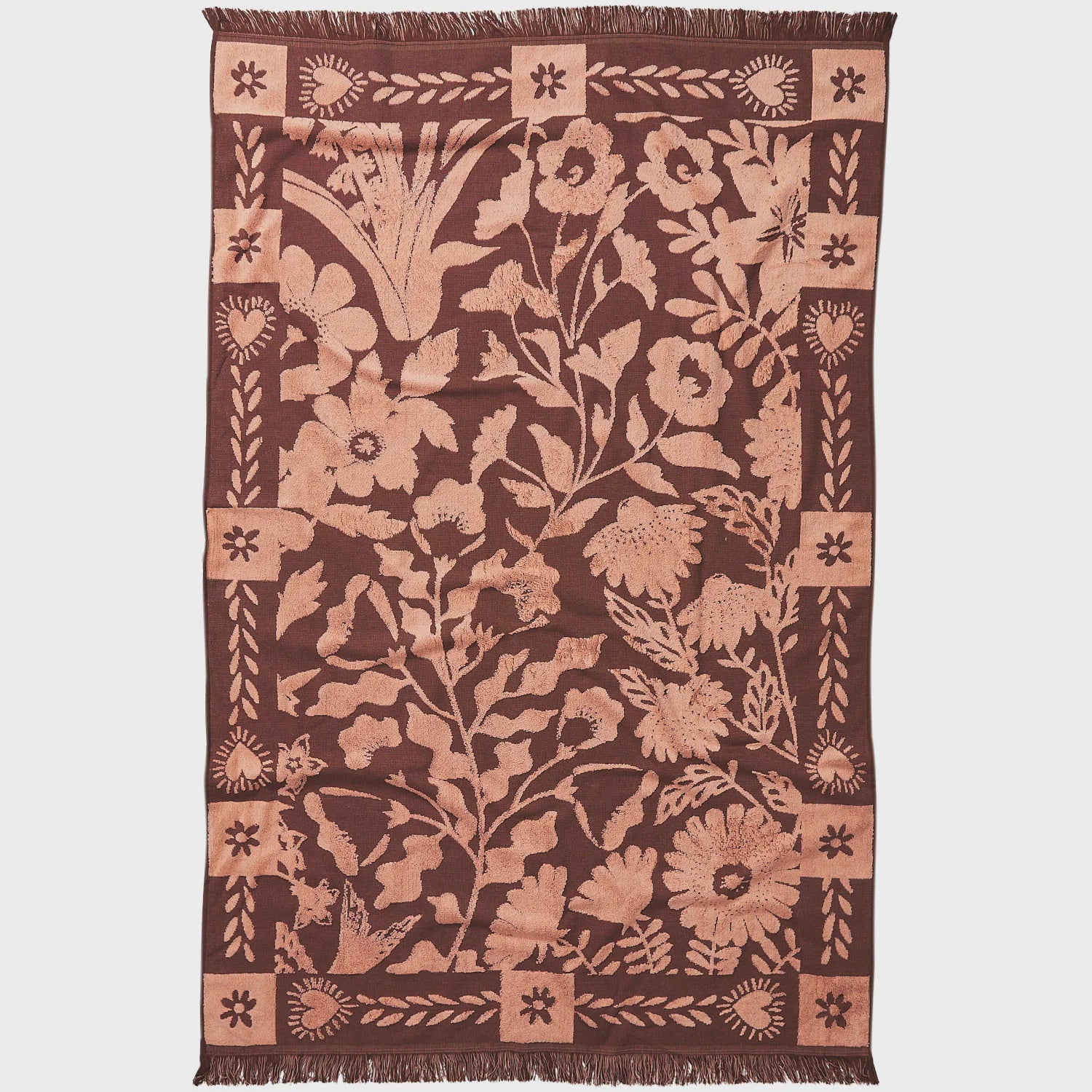 Indiana Bath Sheet - Carnelian-Sage & Clare-Lot 39 Store & Cafe