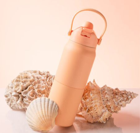 Insulated Bottle 1L - Coral-Aussie Pal-Lot 39 Store & Cafe