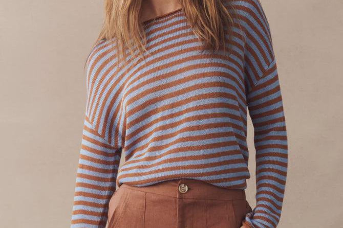 Isa Stripe Knit-Little Lies-Lot 39 Store & Cafe