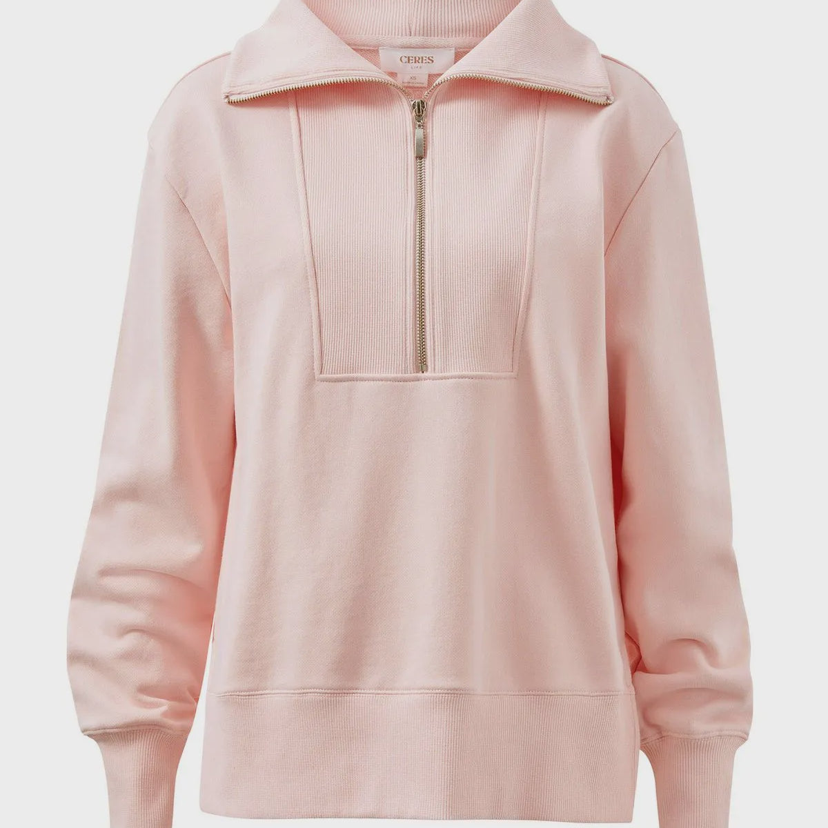 Isabella Half Sweat - Shell Pink-Ceres Life-Lot 39 Store & Cafe
