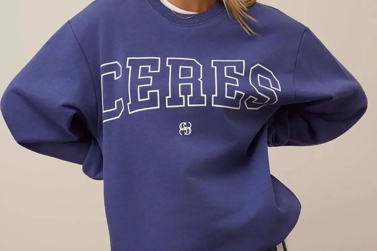 Isla Oversized Logo Sweat-Ceres Life-Lot 39 Store & Cafe