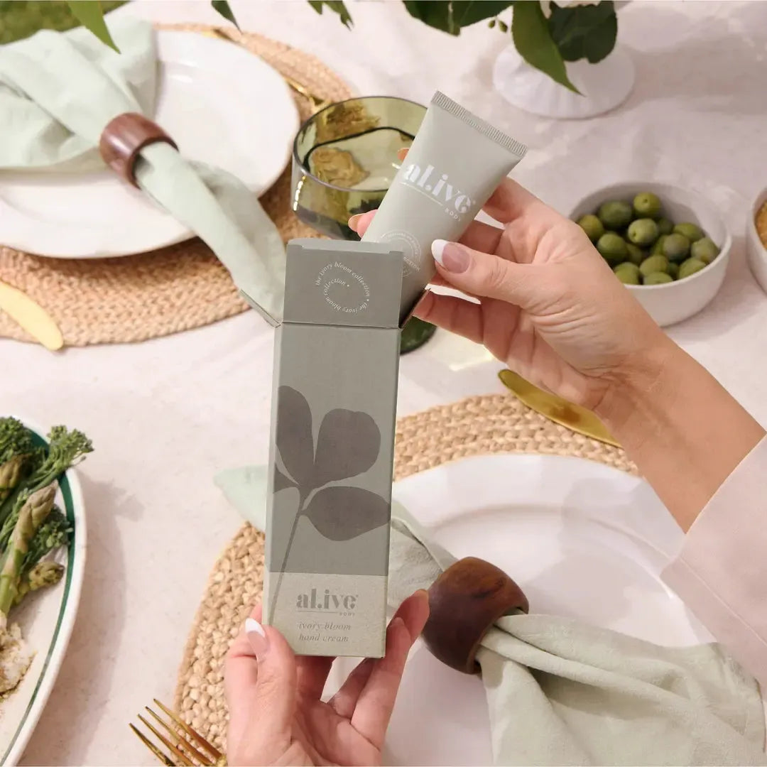 Ivory Bloom Hand Cream-al.ive-Lot 39 Store & Cafe