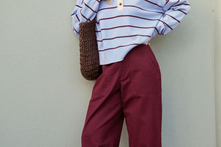 Jessa Rugby Knit - Sky Blue Stripe-Ceres Life-Lot 39 Store & Cafe