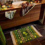 Josephine Bath Mat - Hunter Green-Sage & Clare-Lot 39 Store & Cafe