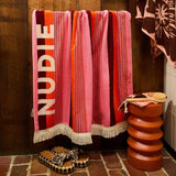 June Nudie Bath Sheet - Dahlia-Sage & Clare-Lot 39 Store & Cafe