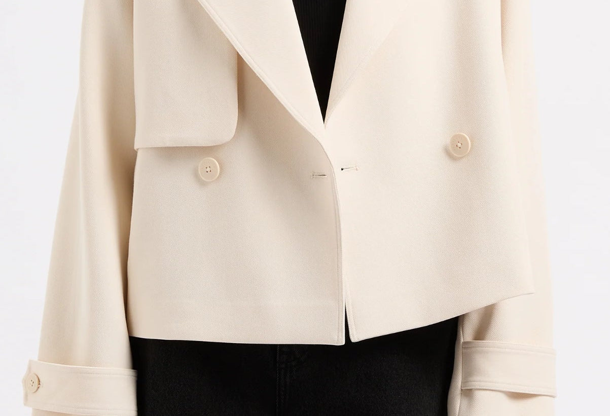 Karson Crop Trench-Nude Lucy-Lot 39 Store & Cafe