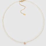 Kiki Pearl Heart Necklace-Arms of Eve-Lot 39 Store & Cafe