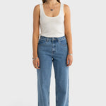 Kingston Knit Tank - White-ORTC-Lot 39 Store & Cafe