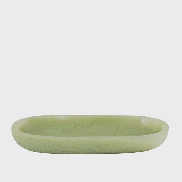 Kip Resin Oval Tray - Pistachio-Assemble-Lot 39 Store & Cafe
