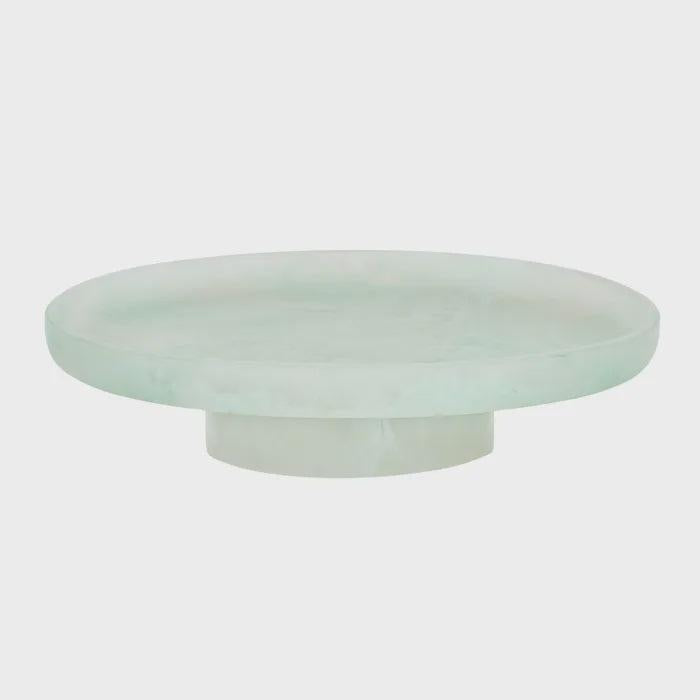 Kip Resin Round Footed Tray - Mint-Assemble-Lot 39 Store & Cafe