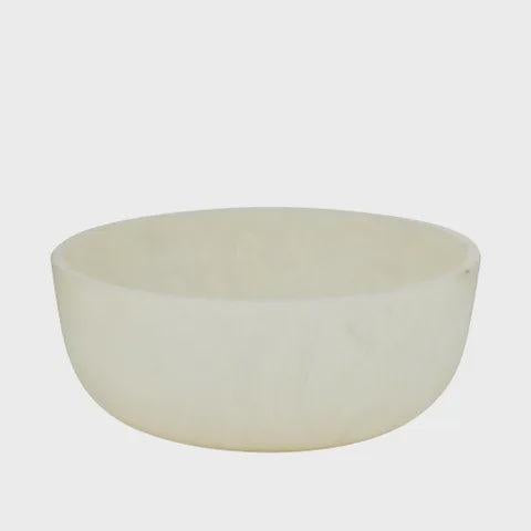 Kip Resin Salad Bowl - Ivory-Assemble-Lot 39 Store & Cafe