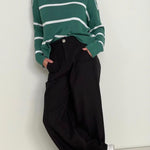 Klara Knit Stripe - Green-Little Lies-Lot 39 Store & Cafe