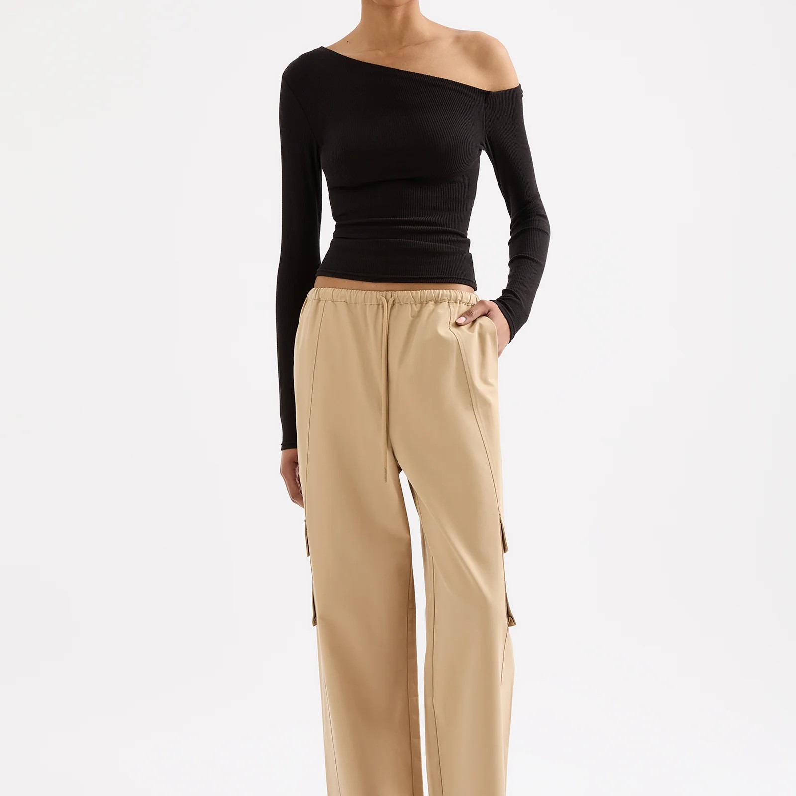 Kyan Long Sleeve Top-Nude Lucy-Lot 39 Store & Cafe