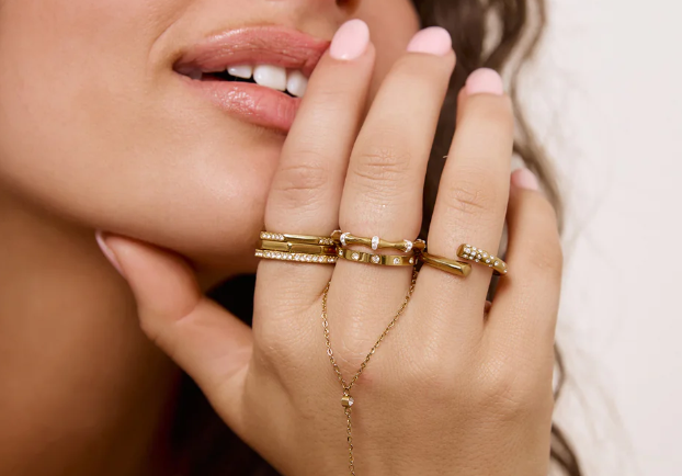 Kylie Gold Ring-Arms of Eve-Lot 39 Store & Cafe