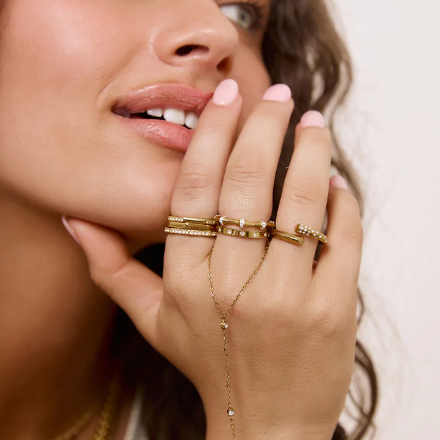 Kylie Gold Ring-Arms of Eve-Lot 39 Store & Cafe