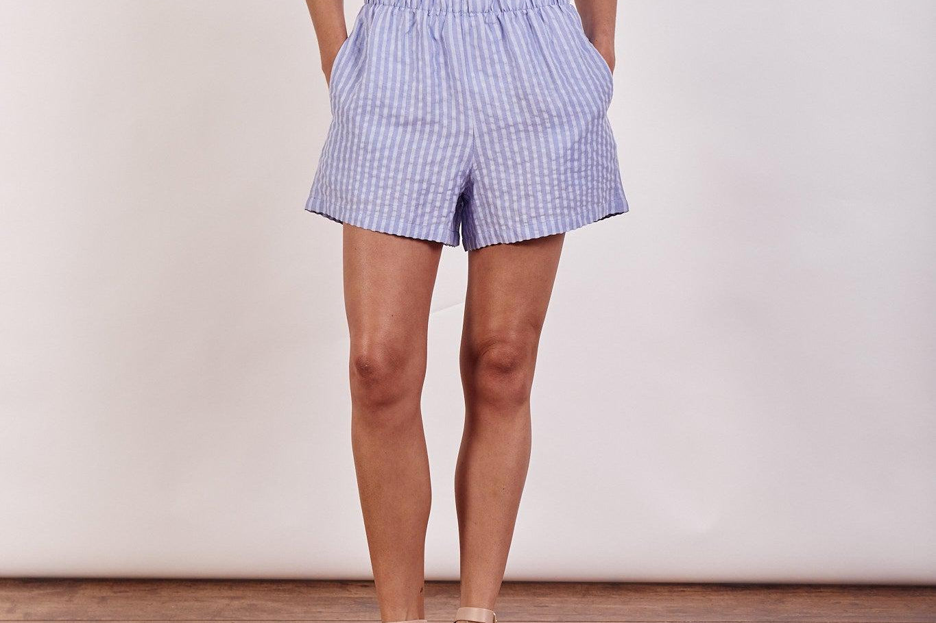Lola Shorts - Blue-Little Lies-Lot 39 Store & Cafe