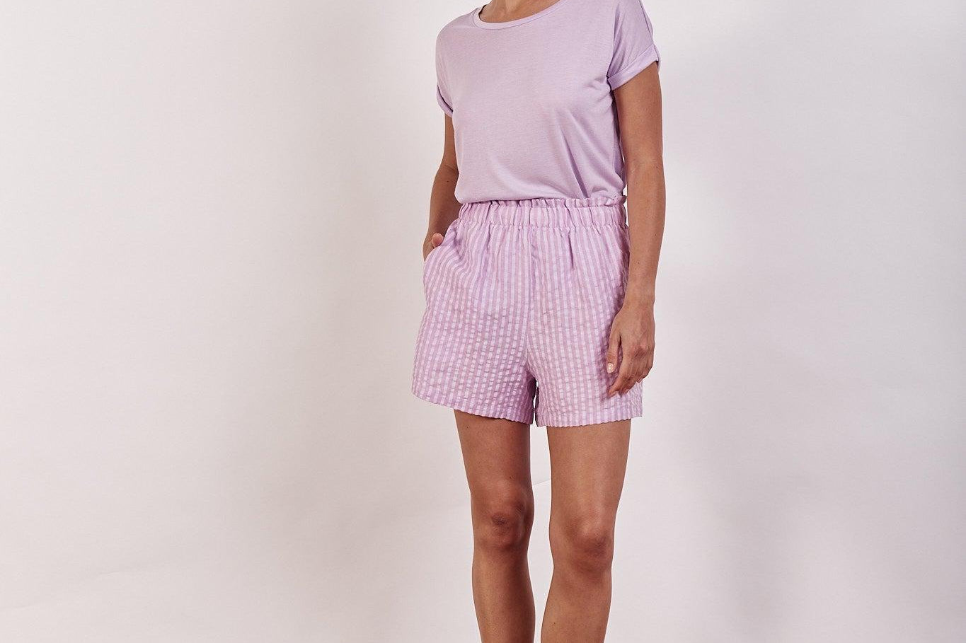 Lola Shorts - Lilac-Little Lies-Lot 39 Store & Cafe