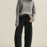 Lottie Barrel Leg Pant - Black-ORTC-Lot 39 Store & Cafe