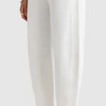 Lottie Barrel Leg Pant - Chalk-ORTC-Lot 39 Store & Cafe