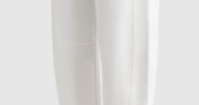 Lottie Barrel Leg Pant - Chalk-ORTC-Lot 39 Store & Cafe