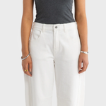 Lottie Barrel Leg Pant - Chalk-ORTC-Lot 39 Store & Cafe
