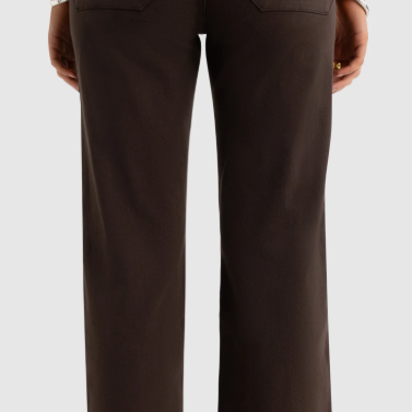 Lottie Straight Leg Pant - Carob-ORTC-Lot 39 Store & Cafe