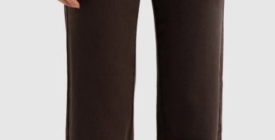 Lottie Straight Leg Pant - Carob-ORTC-Lot 39 Store & Cafe