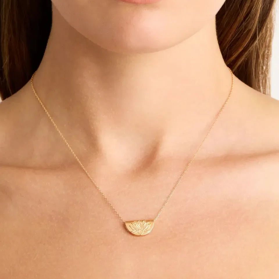 Lotus Necklace-By Charlotte-Lot 39 Store & Cafe