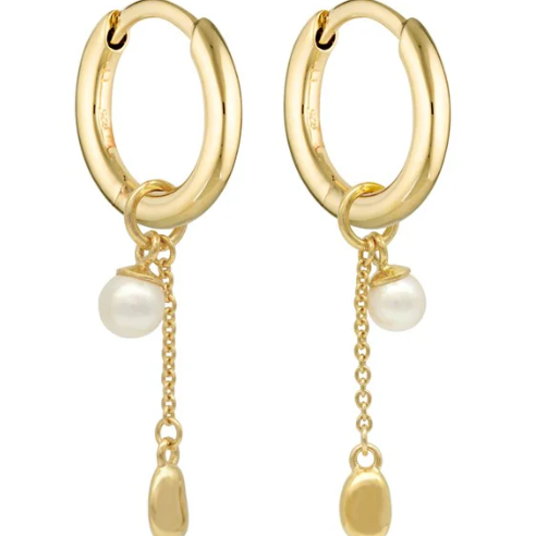 Lou Pearl Charm Huggie-Linda Tahija-Lot 39 Store & Cafe