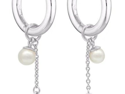 Lou Pearl Charm Huggie-Linda Tahija-Lot 39 Store & Cafe