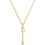 Lou Pearl Charm Necklace-Linda Tahija-Lot 39 Store & Cafe