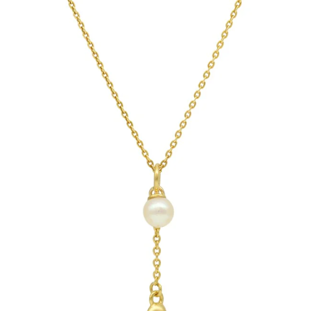 Lou Pearl Charm Necklace-Linda Tahija-Lot 39 Store & Cafe