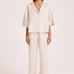 Lounge Linen Shirt-Nude Lucy-Lot 39 Store & Cafe
