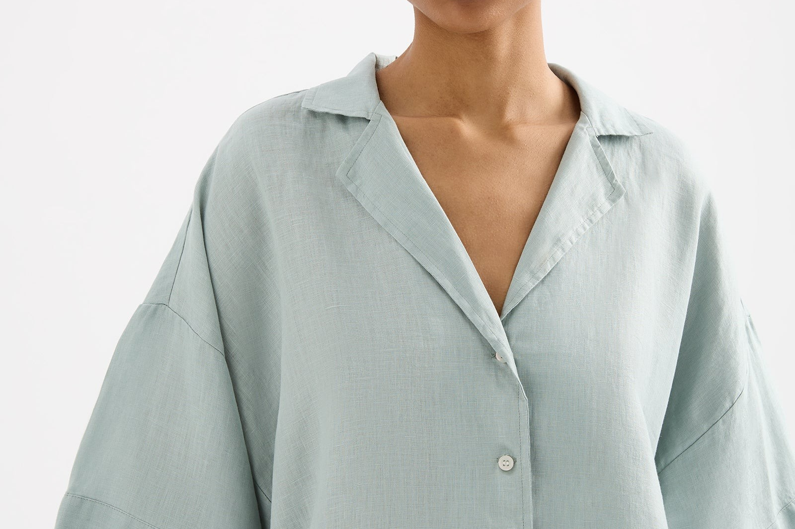 Lounge Linen Shirt-Nude Lucy-Lot 39 Store & Cafe