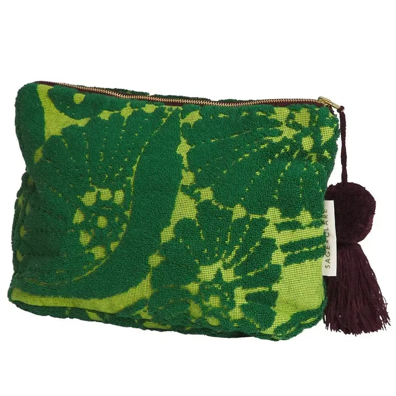 Lucia Terry Pouch - Kelp Small-Not specified-Lot 39 Store & Cafe